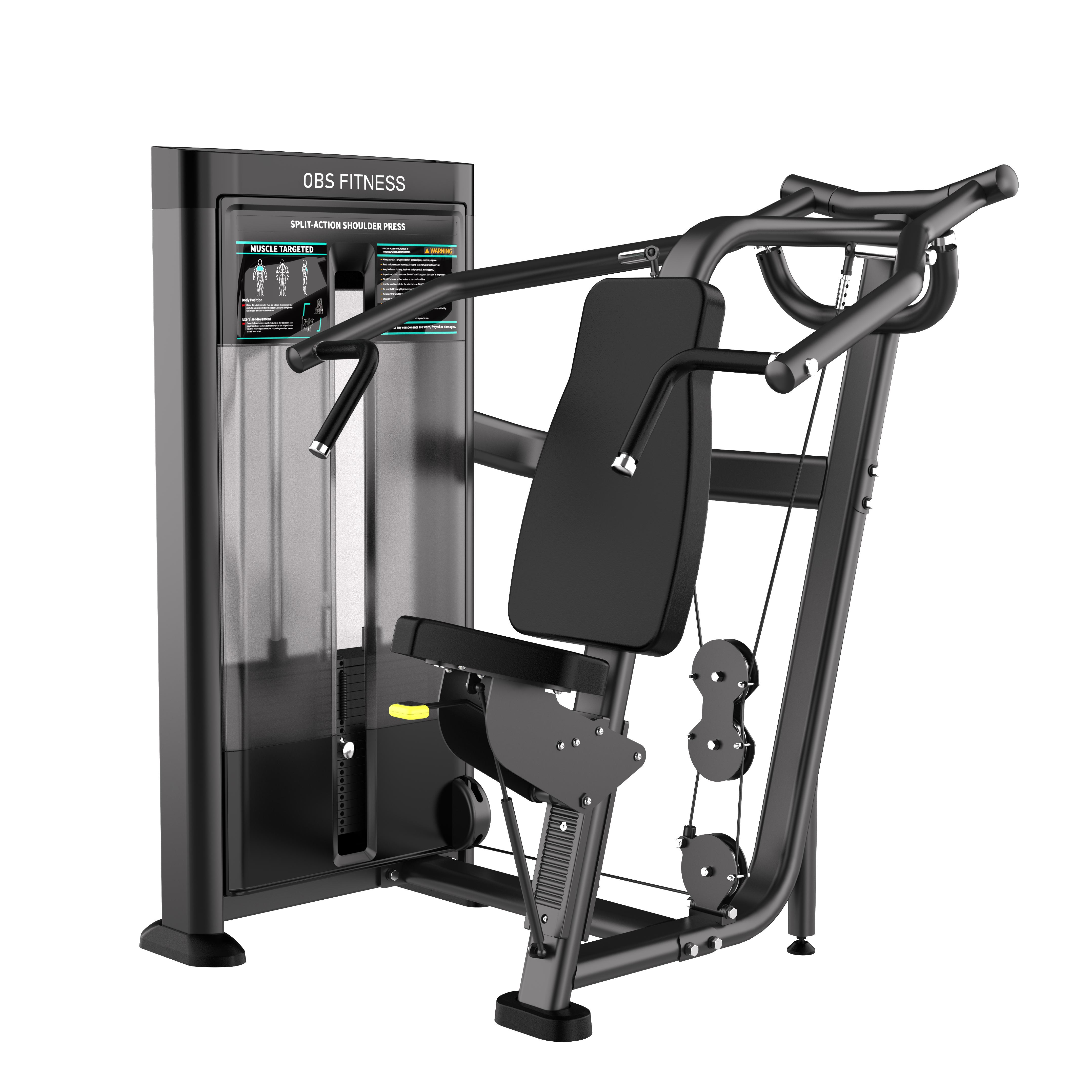 OBS-BF10 Split-Action Shoulder Press Machine